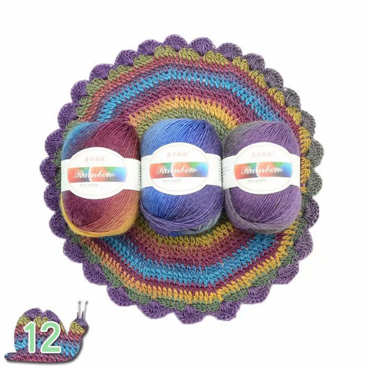 Ovillo Arcoíris Multicolor para Tejer - Image 41