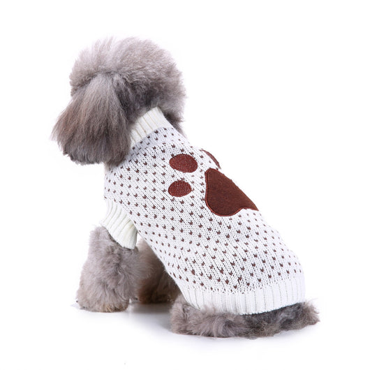 Suéter Navideño con Diseño de Copos de Nieve para Perros - Image 4