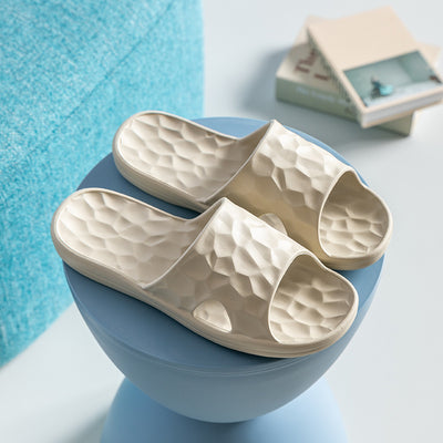 Sandalias y Pantuflas Antideslizantes para Parejas - Comodidad Suave para el Hogar