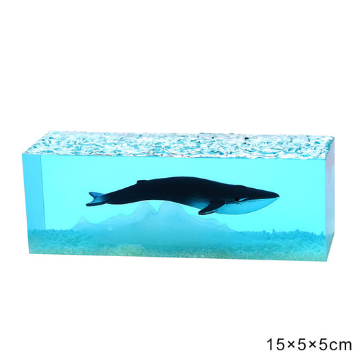 Lámpara Decorativa de Ballena en Resina - Iluminación de Lujo para Amigos - Image 4