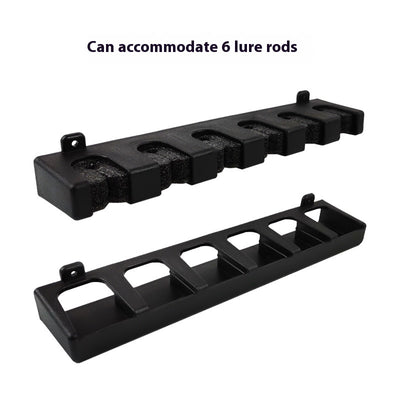 Soporte de Pared para Cañas de Pescar - Organizador Vertical de Equipo de Pesca - Image 6