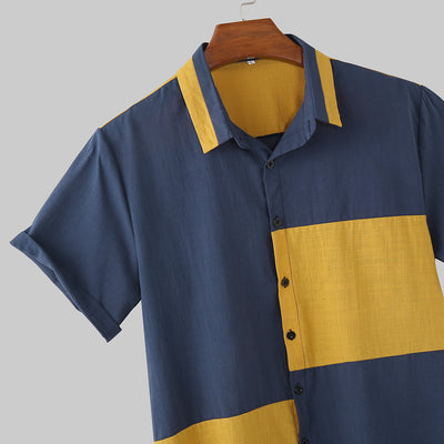 Camisa Cuadros Colorblock - Image 4