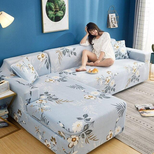 Funda de Sofá Elástica con Estampado Caleidoscopio Moderno - Image 6