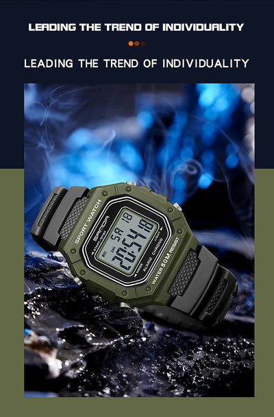 Reloj Deportivo Sumergible para Jóvenes con Alarma Digital - Image 13