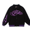 Chaqueta de Cuero con Detalles Bordados - Unisex Tendencia Urbana