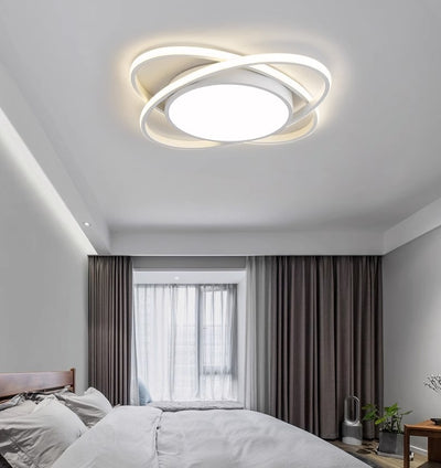 Lámpara de Techo Redonda Moderna para Dormitorio y Sala de Estar - Image 33