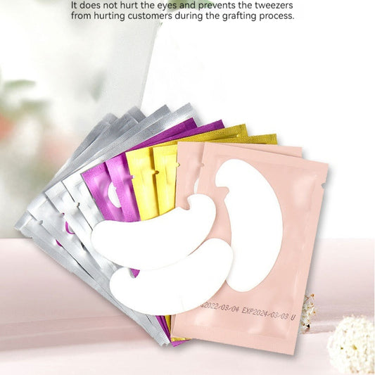 Parches Hidrogel Perlados para Pestañas - Herramienta de Belleza Profesional