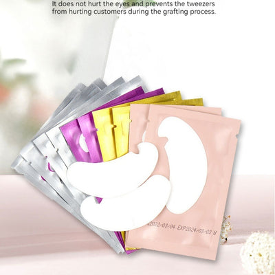 Parches Hidrogel Perlados para Pestañas - Herramienta de Belleza Profesional
