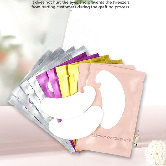 Parches Hidrogel Perlados para Pestañas - Herramienta de Belleza Profesional