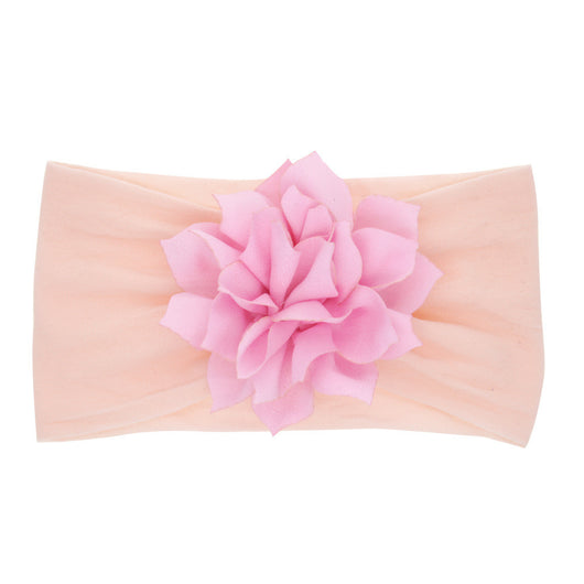 Diadema Elástica Infantil Flor Loto de Nylon - Image 10