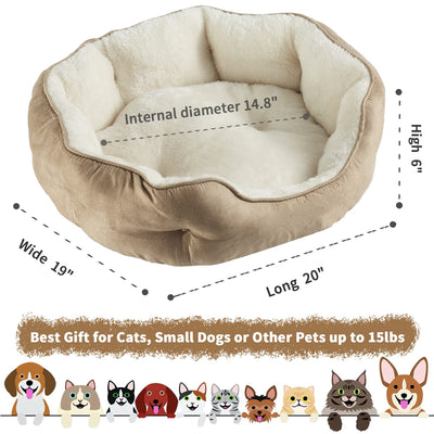 Cama Redonda Acogedora para Mascotas - Image 38