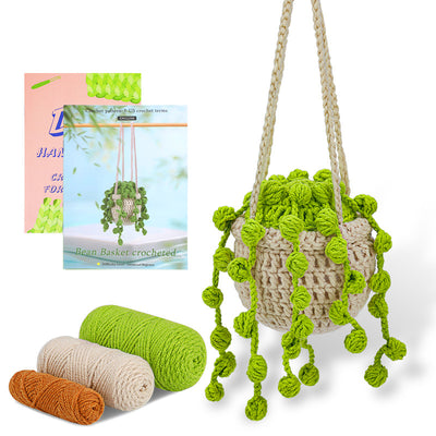 Gancho de Ganchillo Decorativo con Colgante de Plantas - Image 39