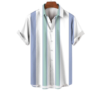 Camisa Casual de Algodón y Lino para Hombre - Image 8