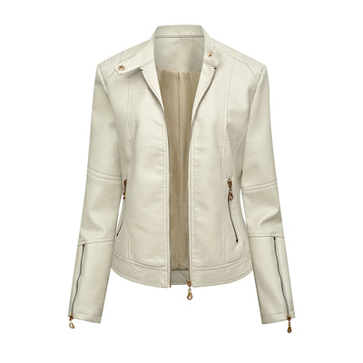 Chaqueta de Cuero Sintético para Mujer - Image 4