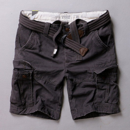 Pantalones Cortos Cargo Camuflaje Talla Grande para Hombre - Image 7