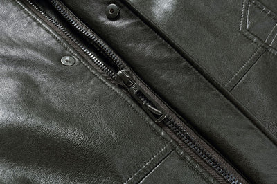 Chaqueta de Cuero Premium para Hombre con Forro Polar Grueso - Image 18