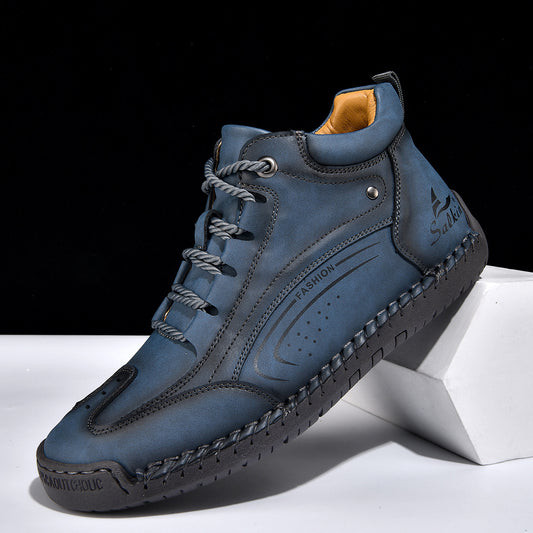 Zapatos de Moda Talla Grande para Hombre con Suela Cosida a Mano - Image 2