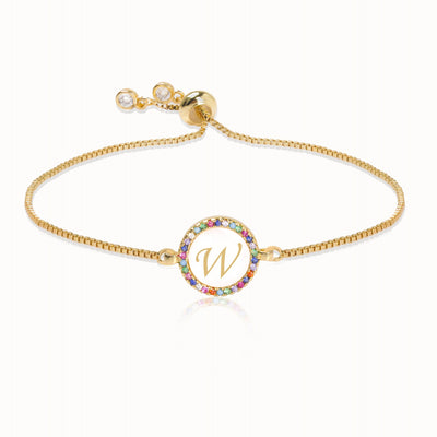Pulsera Deslizable con Abecedario - Image 24