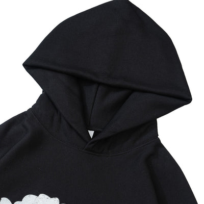 Sudadera con Capucha Estampado Floral Creativo - Image 8
