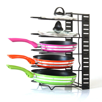 Organizador Extensible de Ollas y Sartenes Multicapa de Metal - Image 2