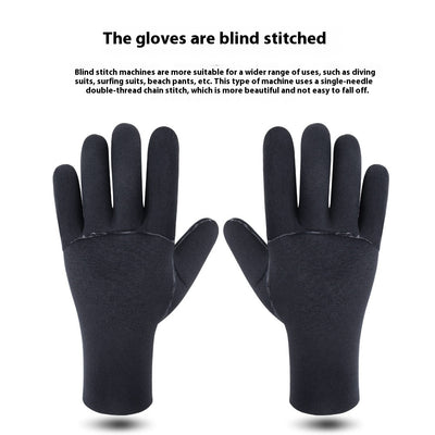 Guantes de Buceo Antideslizantes Resistentes al Desgarre para Invierno - Image 6