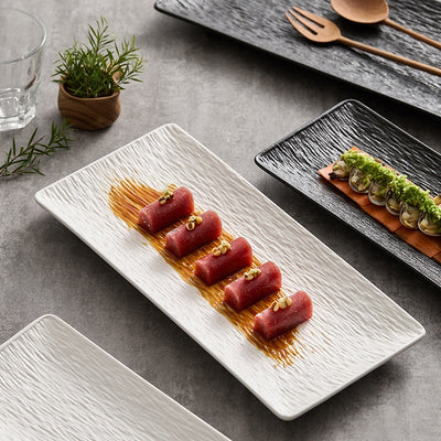 Plato Rectangular de Cerámica Premium para Sushi - Image 3