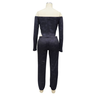 Enterizo Elegante Hombros Descubiertos con Cintura Descubierta - Image 37