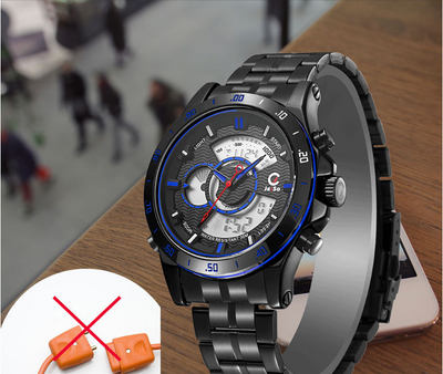 Reloj de Cuarzo con Doble Pantalla LCD - Image 7