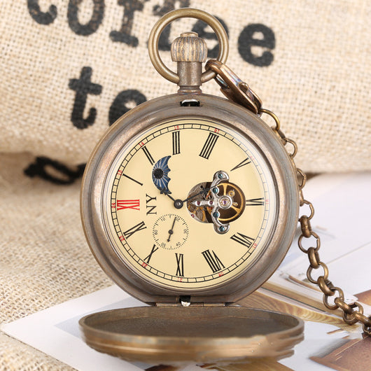 Reloj de Bolsillo con Flores Talladas - Image 2