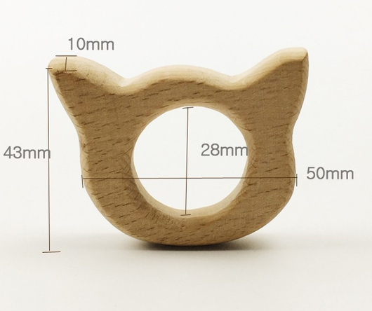 Mordedores de Madera de Haya para Bebés - Image 8