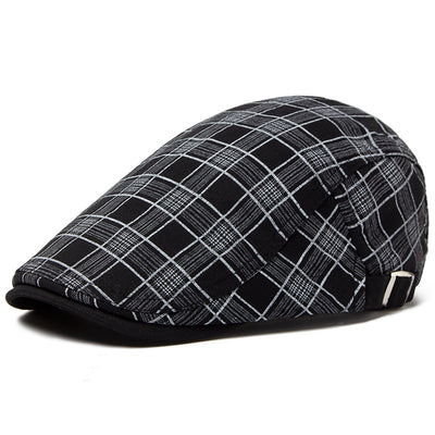 Boina Cuadriculada Ligera para Hombre - Perfecta para Verano - Image 2