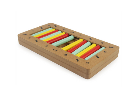 Juguete Puzzle Interactivo de Madera para Perros - Alimentador Multifuncional - Image 9