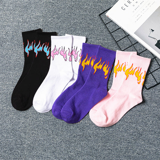 Calcetines Deportivos Flame Cotton - Image 4