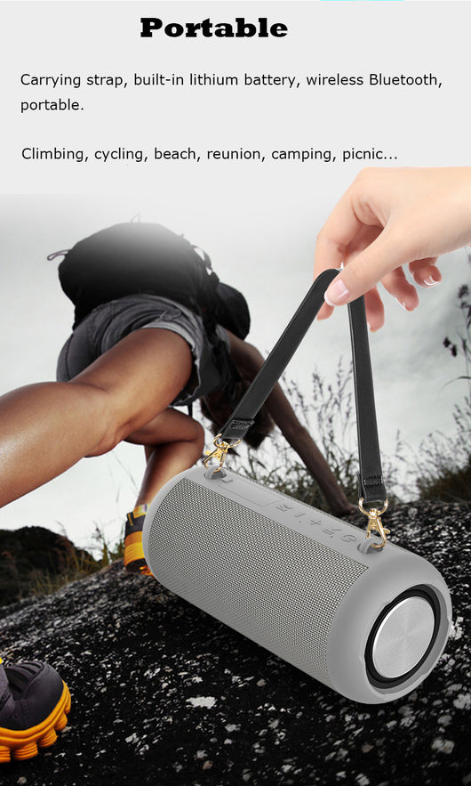 Parlante Bluetooth Portátil 20W con Subwoofer para Deportes y Exterior - Image 9