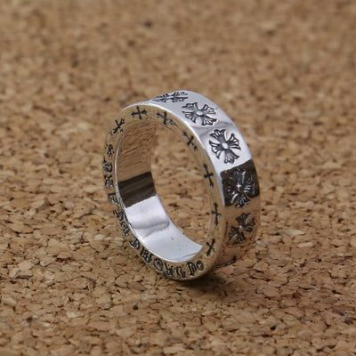 Anillo Coreano con Letra Cruzada - Image 2