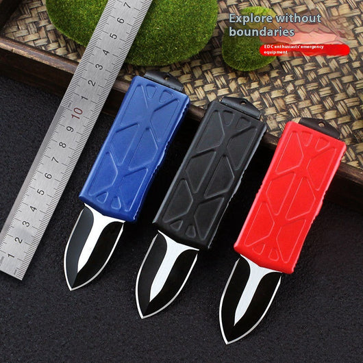 Cuchillo Plegable de Acero Rápido D2 - Portátil y Resistente para Aventuras - Image 2