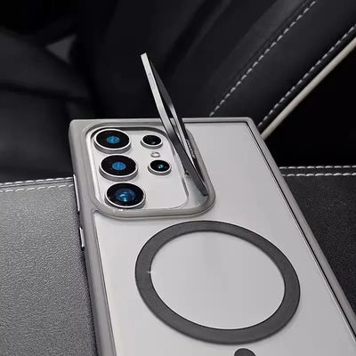 Funda Magnética para Celular con Marco de Lente y Soporte Metálico - Image 27