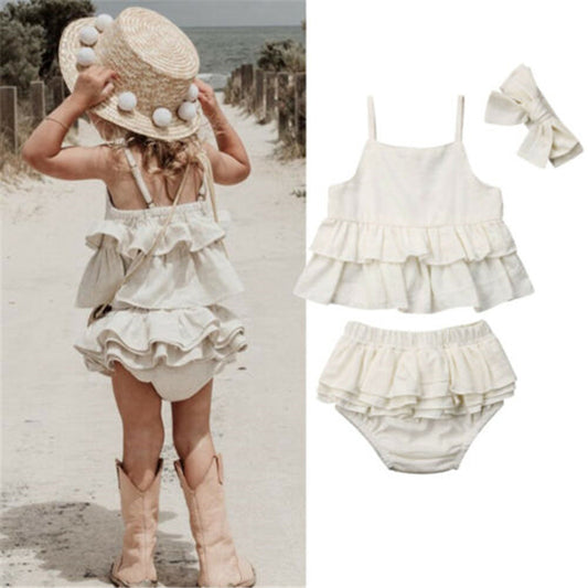 Conjunto de Short y Blusa con Volantes - Image 2