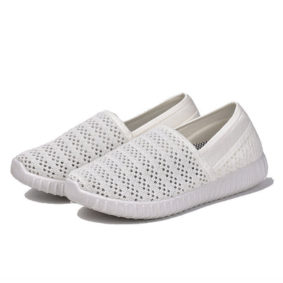 Zapatos Deportivos Tejidos Ligeros con Plataforma Transpirable para Mujer - Image 2