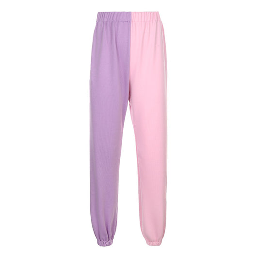 Conjunto de Sudadera y Pantalón con Bordado de Letras y Costuras Contrastantes - Image 17