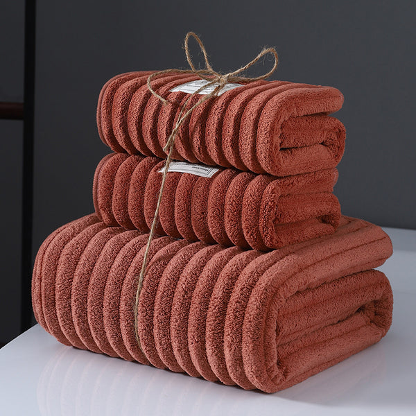 Toallas de Franela de Coral Súper Suaves con Absorción Rápida