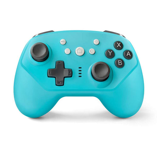 Black wireless Bluetooth gamepad for Nintendo Switch with joysticks, D-pad, and action buttons. - Image 7
