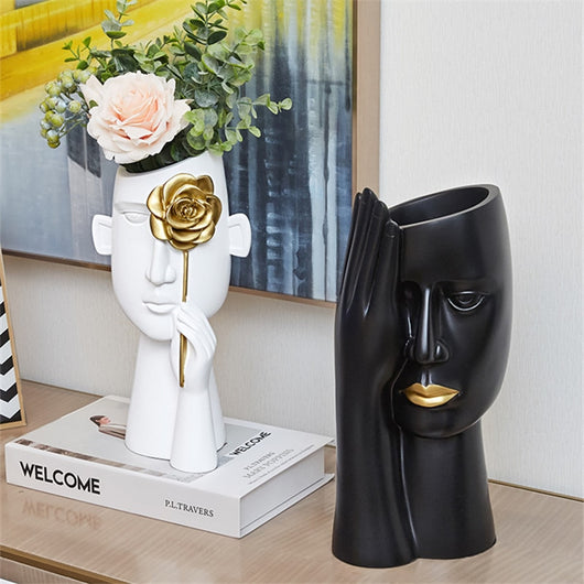 Jarrón Decorativo Artístico para Sala de Estar