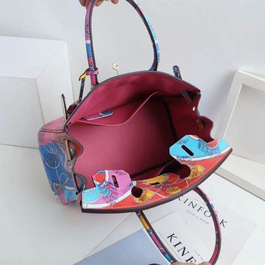 Bolso de Cuero para Mujer con Diseño Animal - Bandolera y Asa de Hombro - Image 2