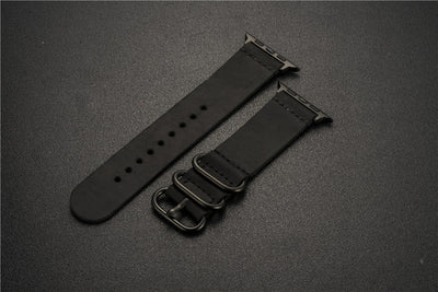 Correa de Reloj Nubuck con Hebilla de Tres Anillos - Image 5
