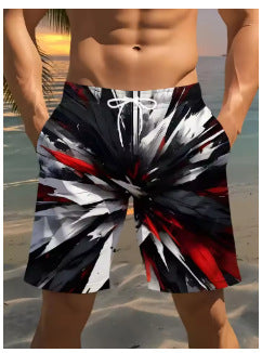 Shorts Casuales para Hombre con Estampado de Rayos - Image 17