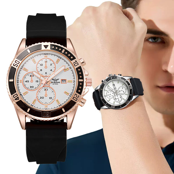 Reloj de Cuarzo para Hombre con Calendario Luminoso