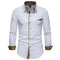 Camisa Manga Larga Combinada para Hombre