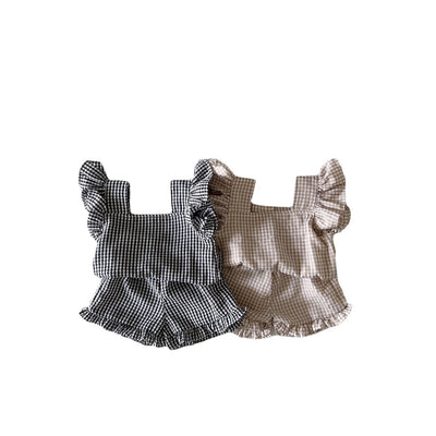 Traje Corto para Niña con Detalle Texturizado - Image 11