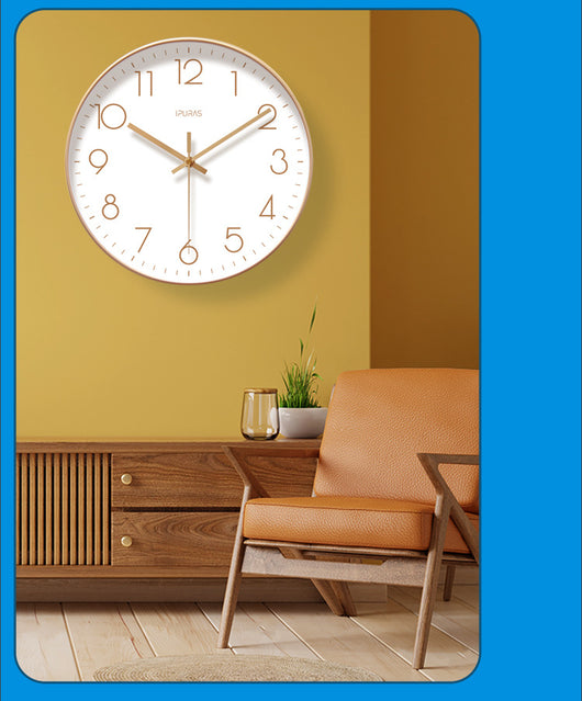 Reloj de Pared Digital Moderno Silencioso para Sala de Estar - Image 7